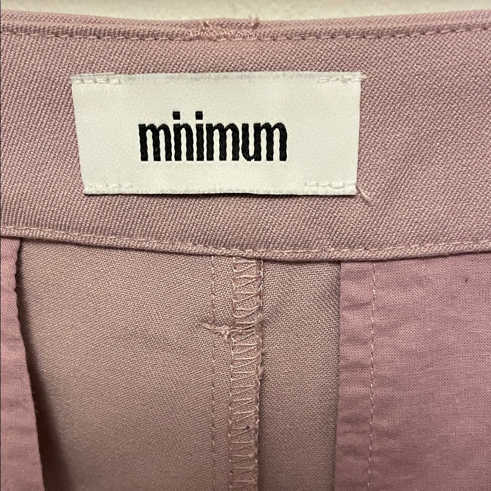 Minimum Mauve Wide Leg Pants Size 38 - Picture 8 of 10